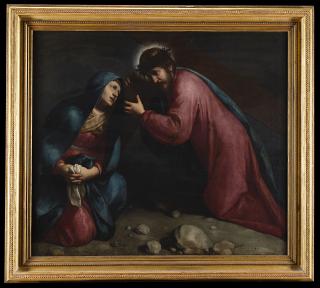 Carlo Ceresa - Cristo incontra la madre sulla via del Calvario