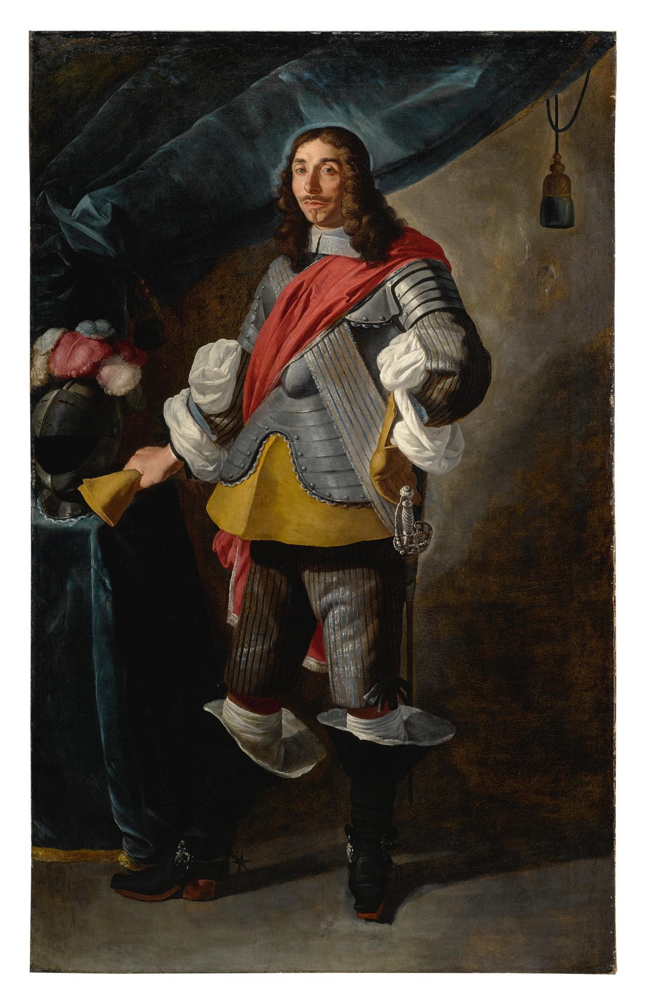 Carlo Ceresa - Portrait Of Barone Ignazio De Pizzis, Full-Length