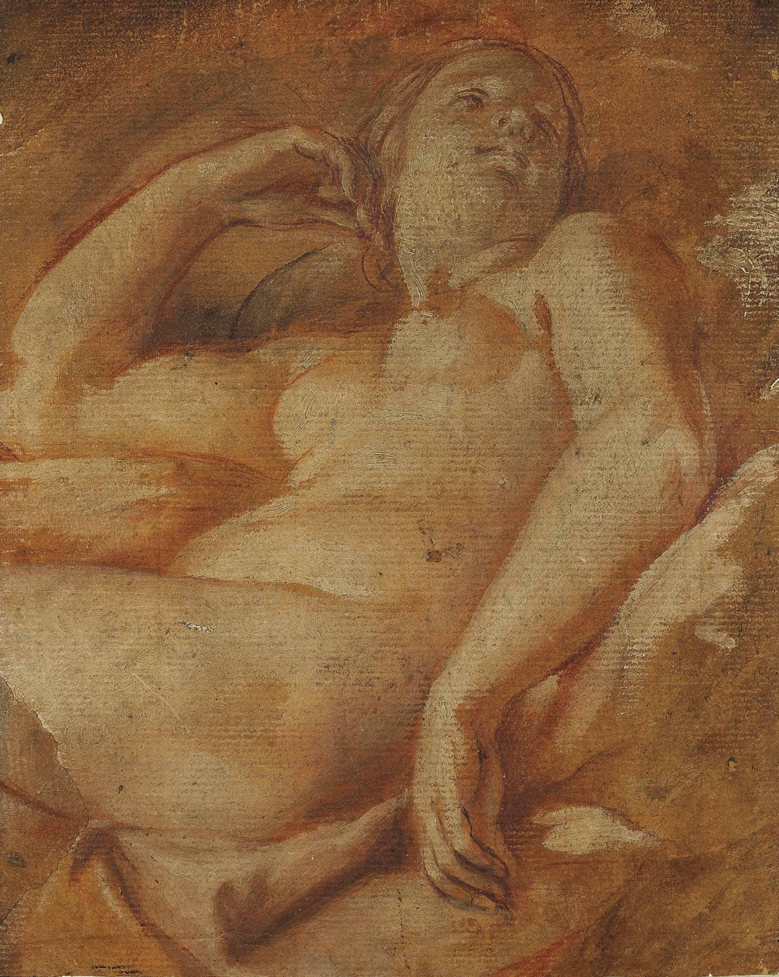 Carlo Cignani - A Reclining Female Nude