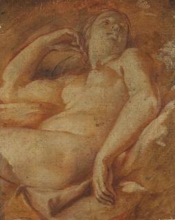 Carlo Cignani - A Reclining Female Nude