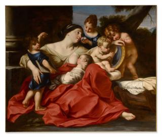 Carlo Cignani - An Allegory of the Five Senses