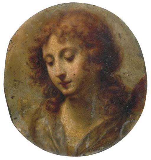 Carlo Dolci - Head of an Angel