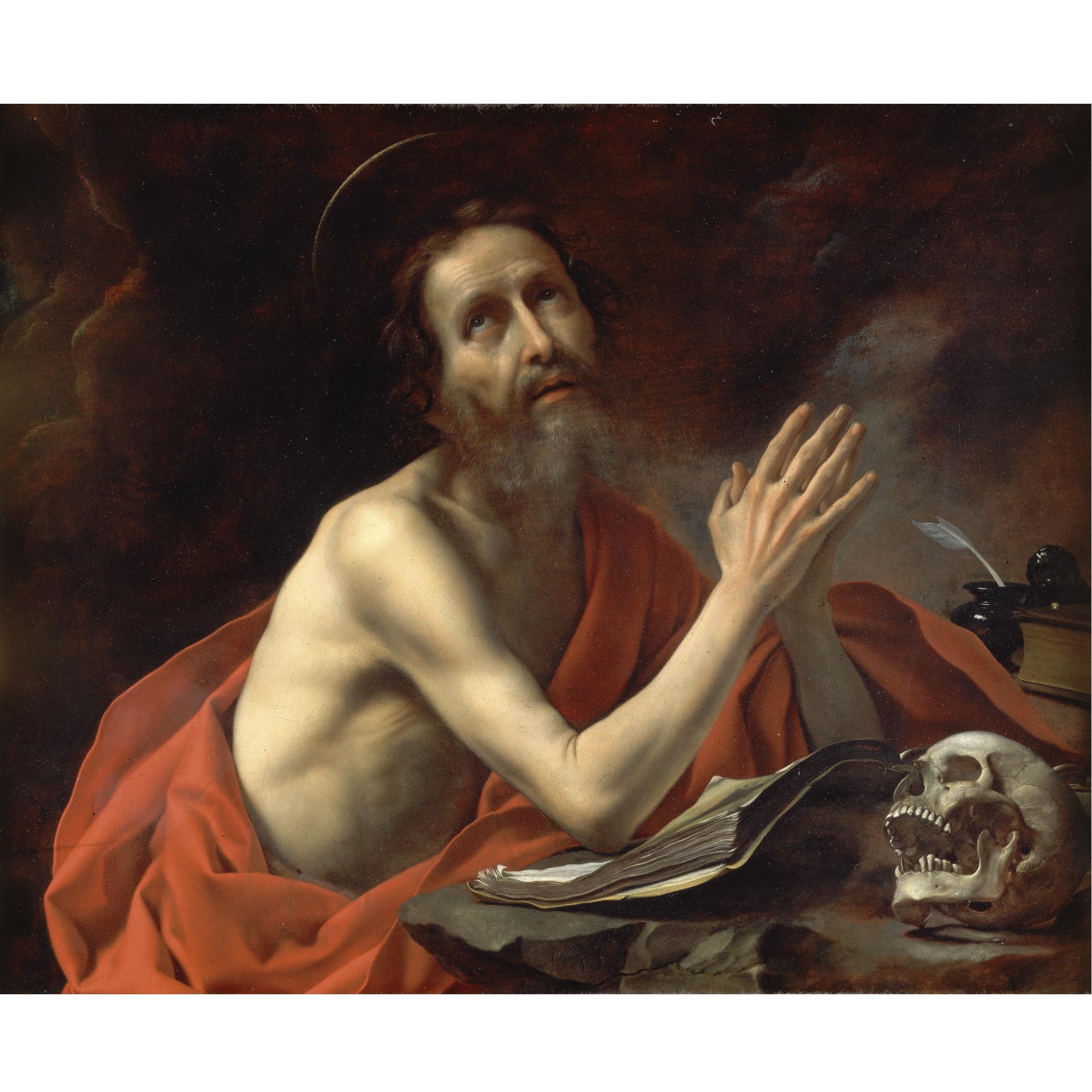 Carlo Dolci - Saint Jerome In Prayer