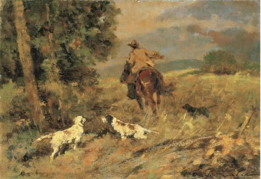 Carlo Domenici - Caccia in maremma