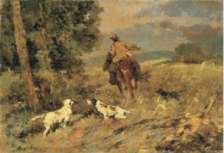 Carlo Domenici - Caccia in maremma