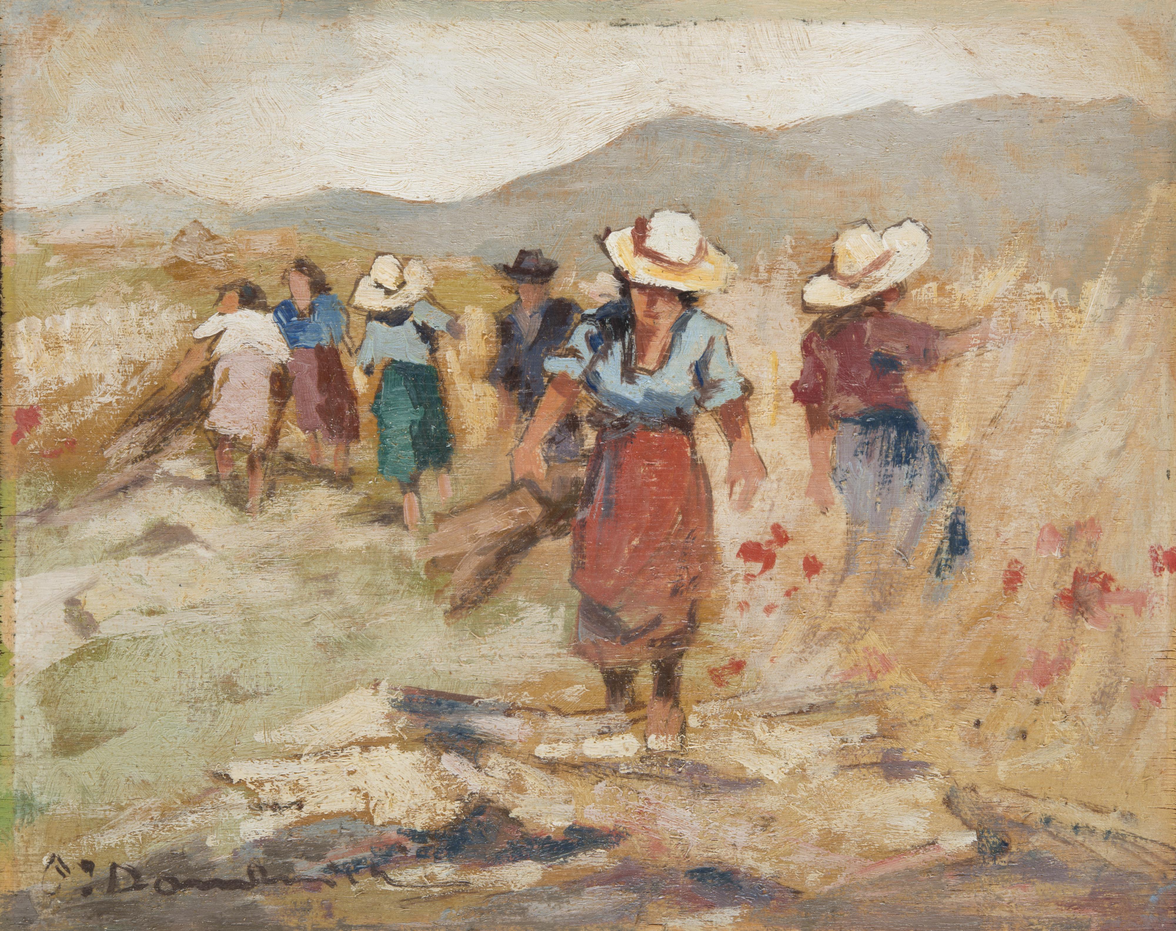 Carlo Domenici - Mietitura