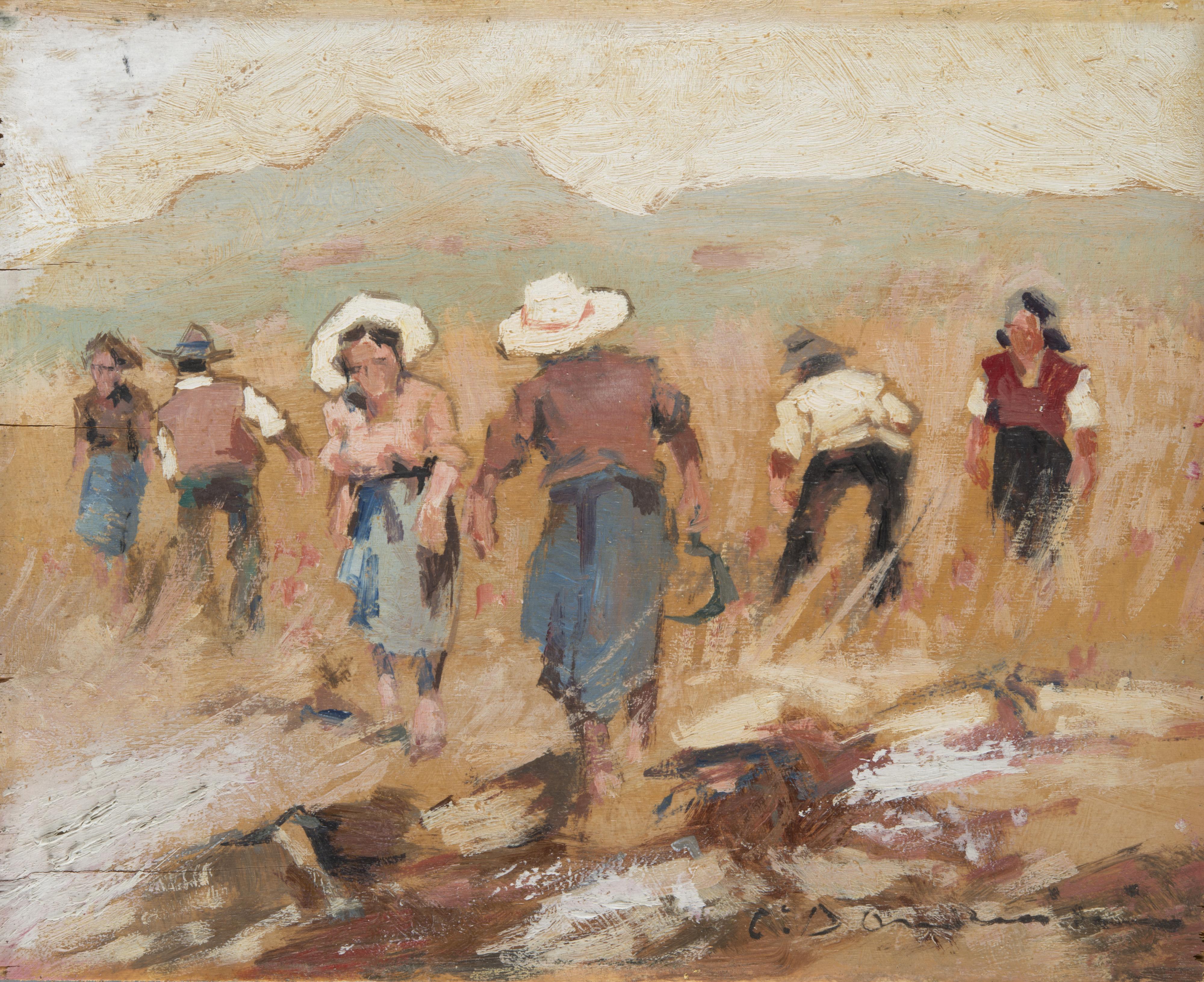 Carlo Domenici - Mietitura