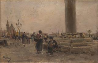 Carlo Follini - Piazzetta San Marco, Venezia