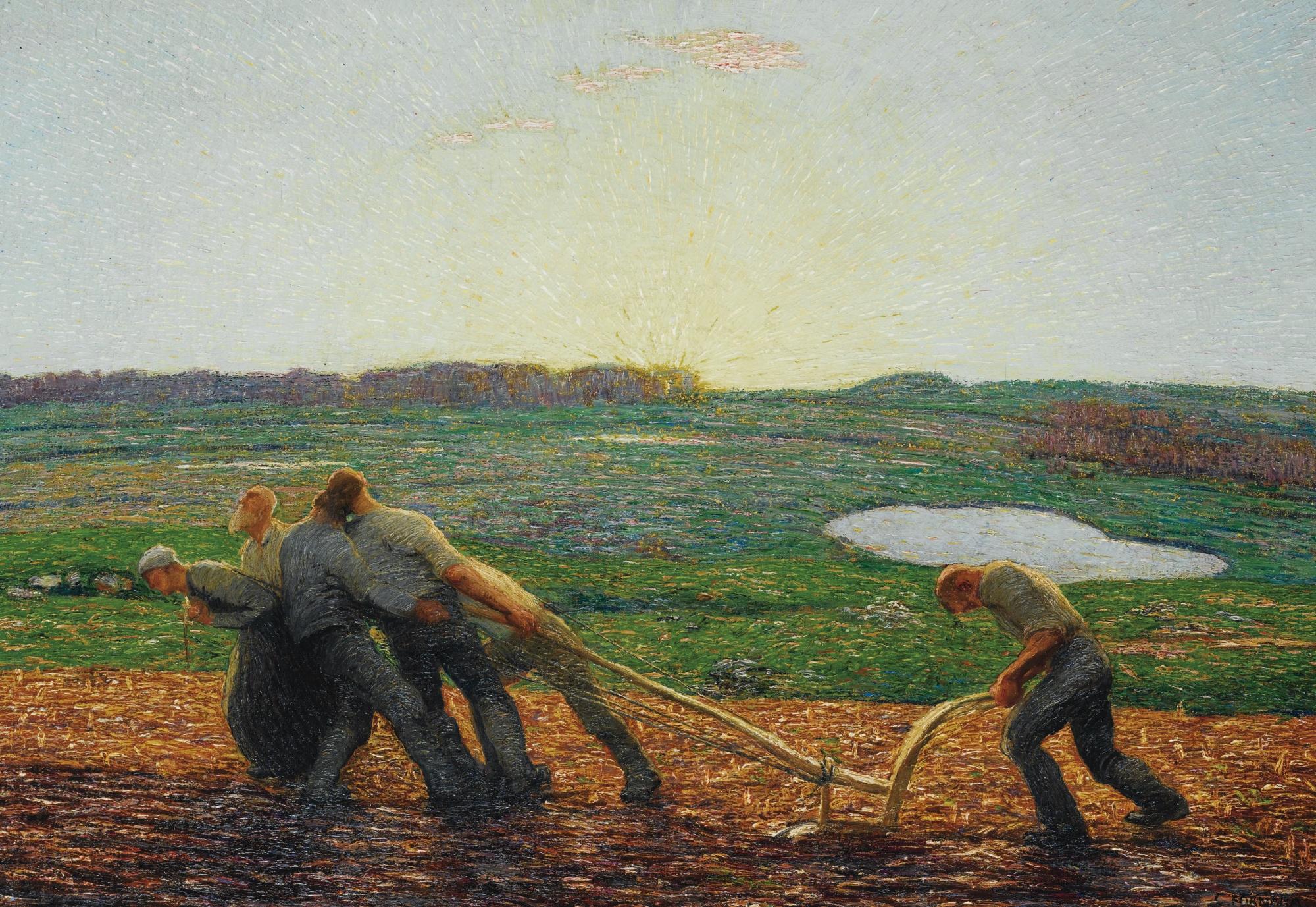 Carlo Fornara - Aratura In Argentina O La Conquista Della Terra ( Labourage En Argentine Ou La Conquête De La Terre)