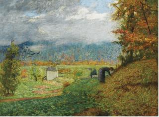 Carlo Fornara - La Raccolta Delle Ghiande ( La Récolte Des Glands)