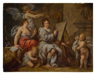 Carlo Francesco Nuvolone - An allegory of painting