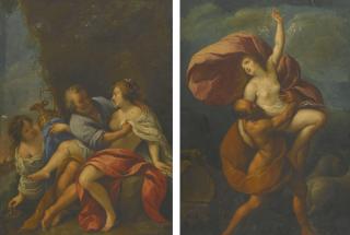 Carlo Francesco Nuvolone - Lot And His Daughters; Neptune And Amphitrite