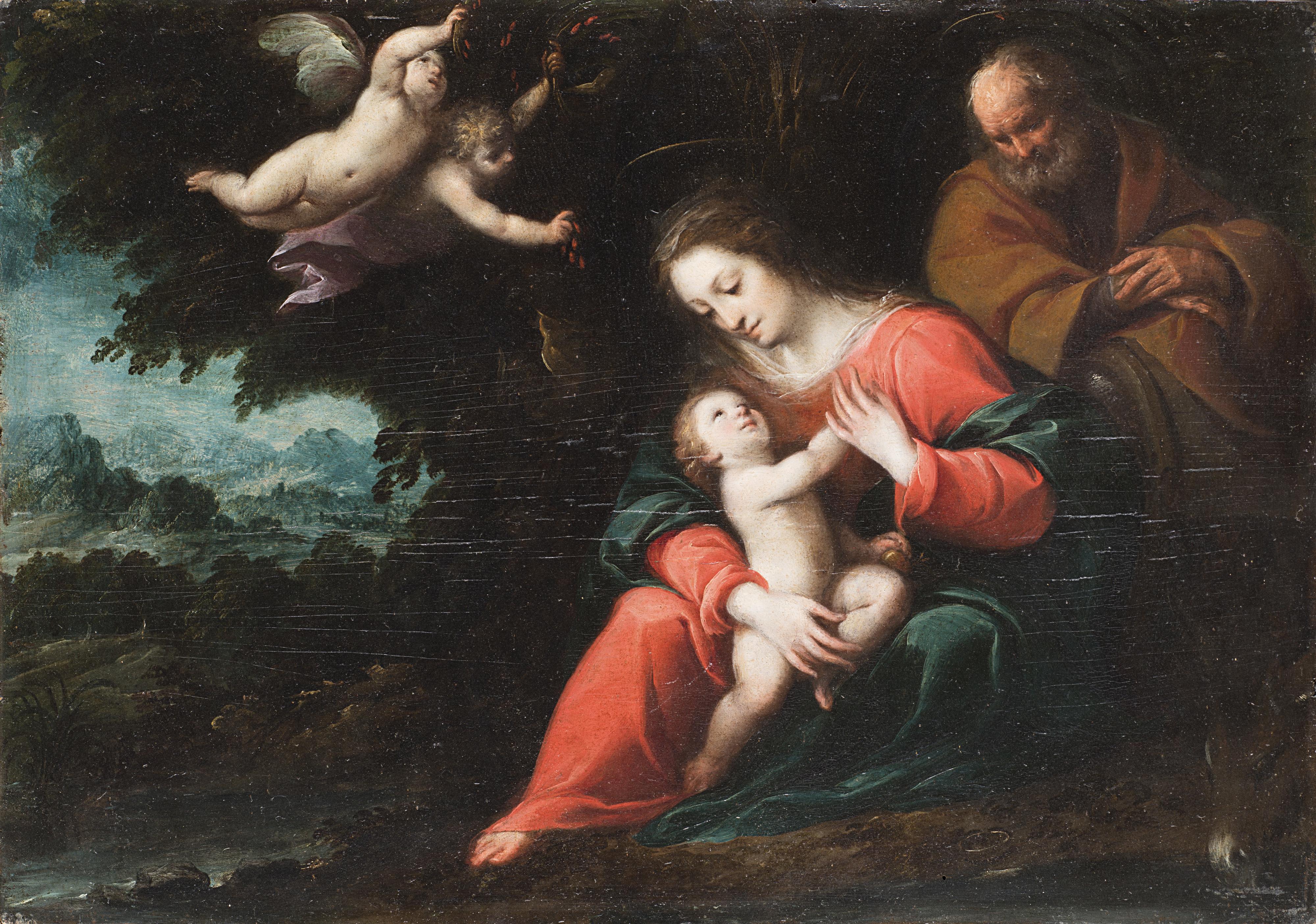 Carlo Francesco Nuvolone - Riposo durante la Fuga in Egitto