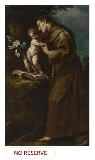 Carlo Francesco Nuvolone - Saint Anthony of Padua with the Infant Christ