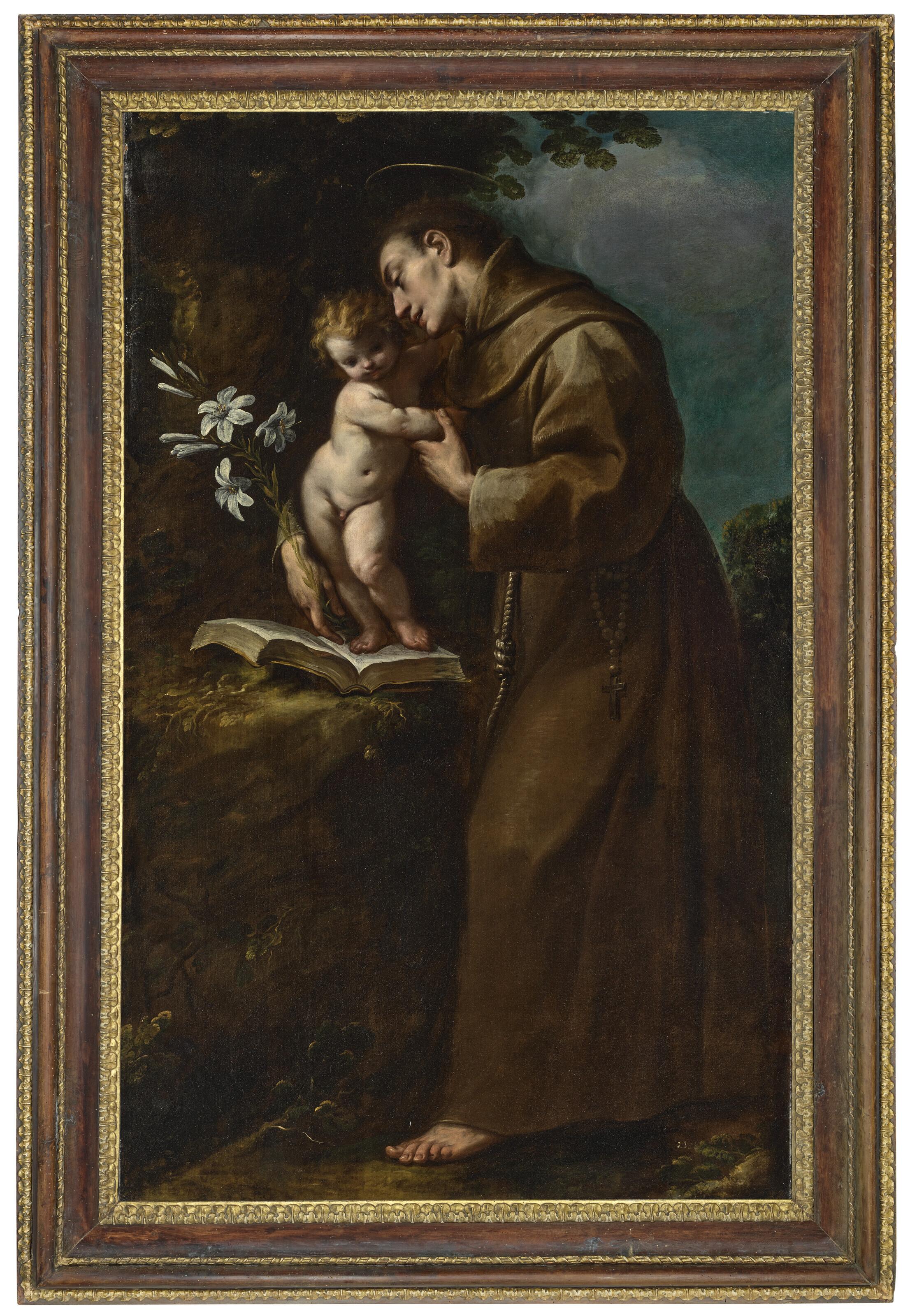Carlo Francesco Nuvolone - Saint Anthony of Padua with the Infant Christ