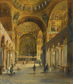 Carlo Grubacs - Venice, The Interior Of Saint Mark’S Basilica