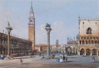 Carlo Grubacs - View Of Piazza San Marco, Venice 