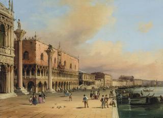 Carlo Grubas - The Doge\'s Palace, Venice