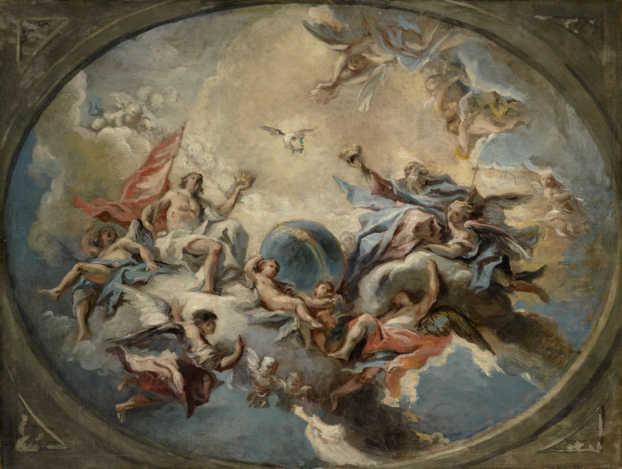 Carlo Innocenzo Carlone - The Holy Trinity