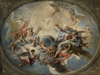 Carlo Innocenzo Carlone - The Holy Trinity