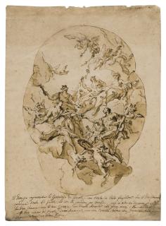 Carlo Innocenzo Carlone - The Marriage of Hercules and Hebe