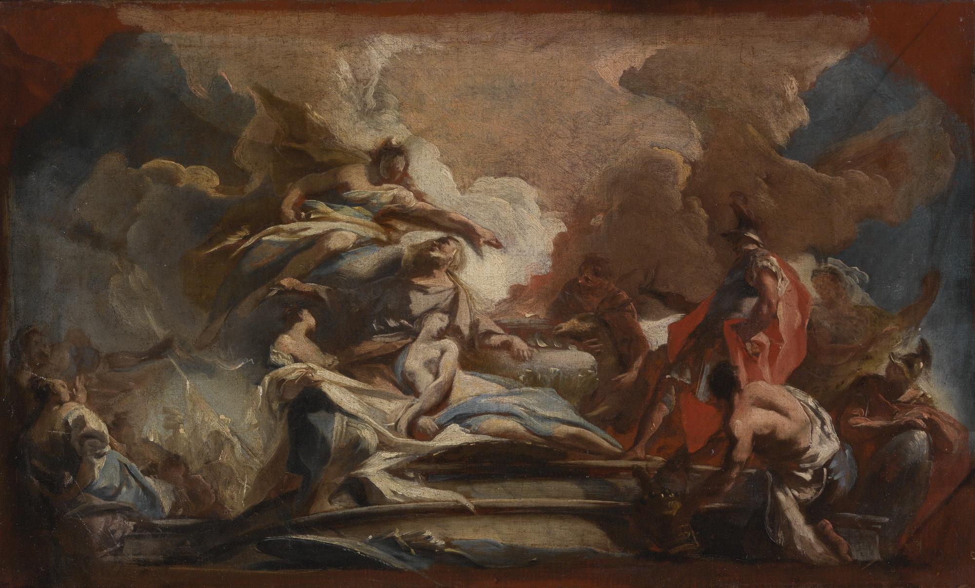 Carlo Innocenzo Carlone - The Sacrifice Of Iphigenia