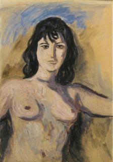 Carlo Levi - Nudo di Donna