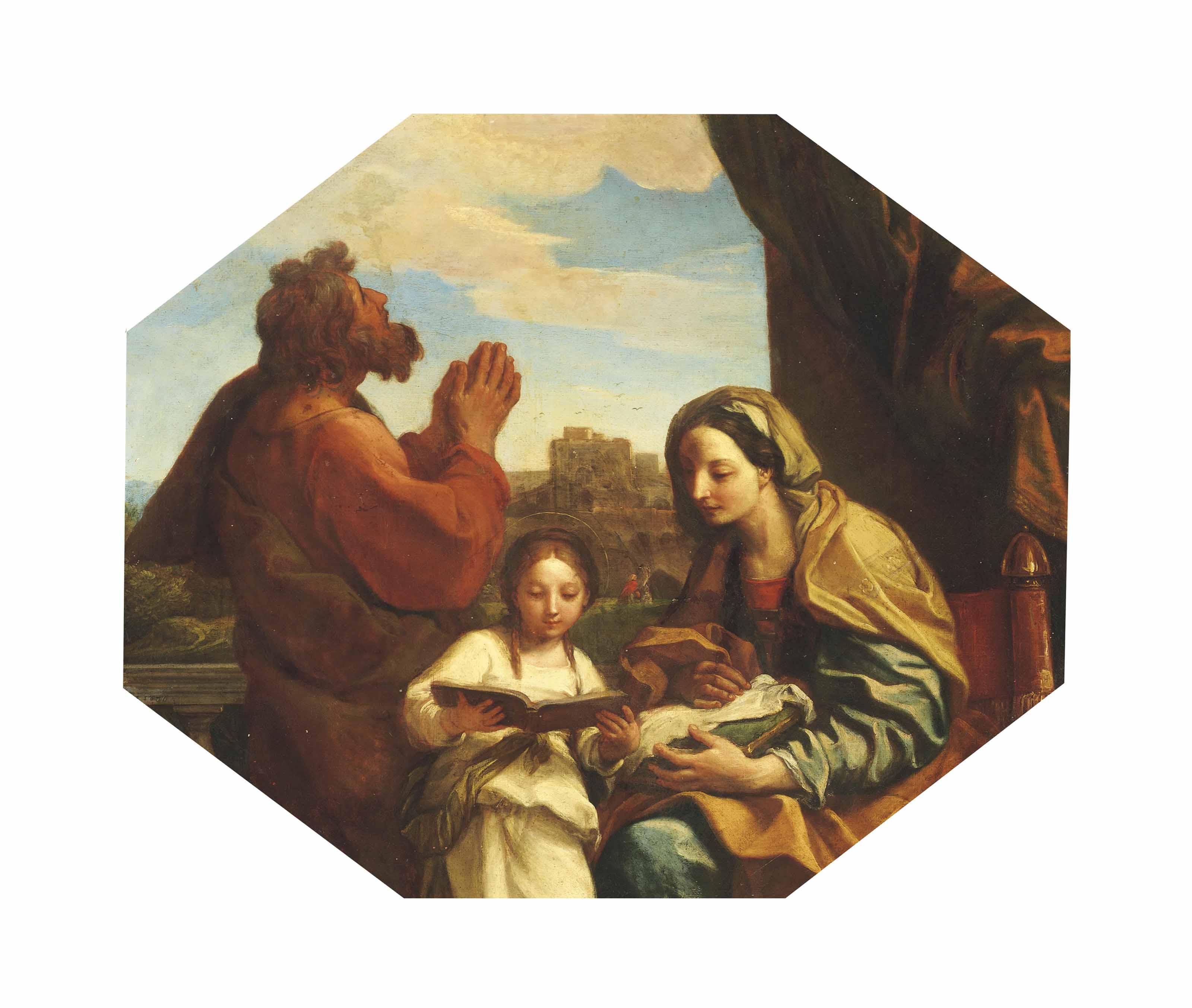 Carlo Maratta - The Education of the Virgin