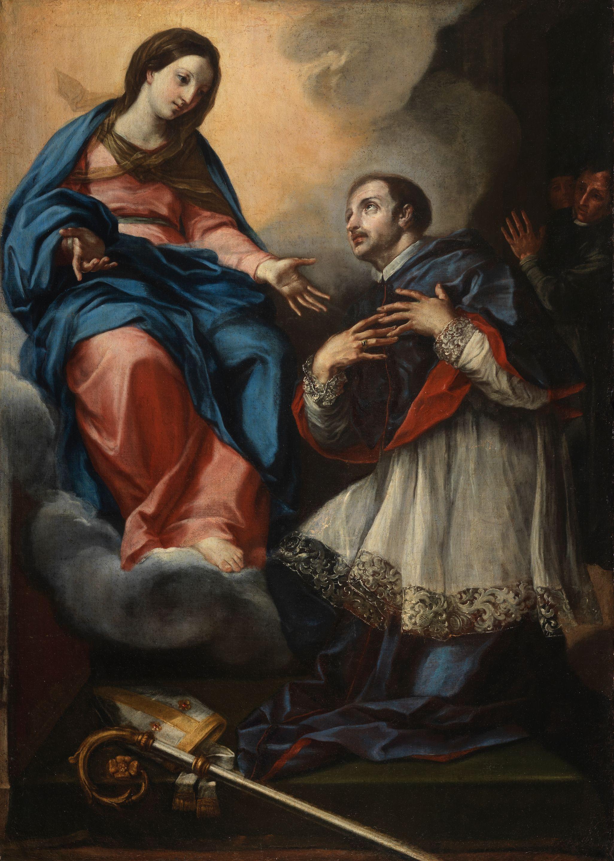 Carlo Maratta - The Vision Of Juan De Palafox Y Mendoza, Bishop Of Puebla