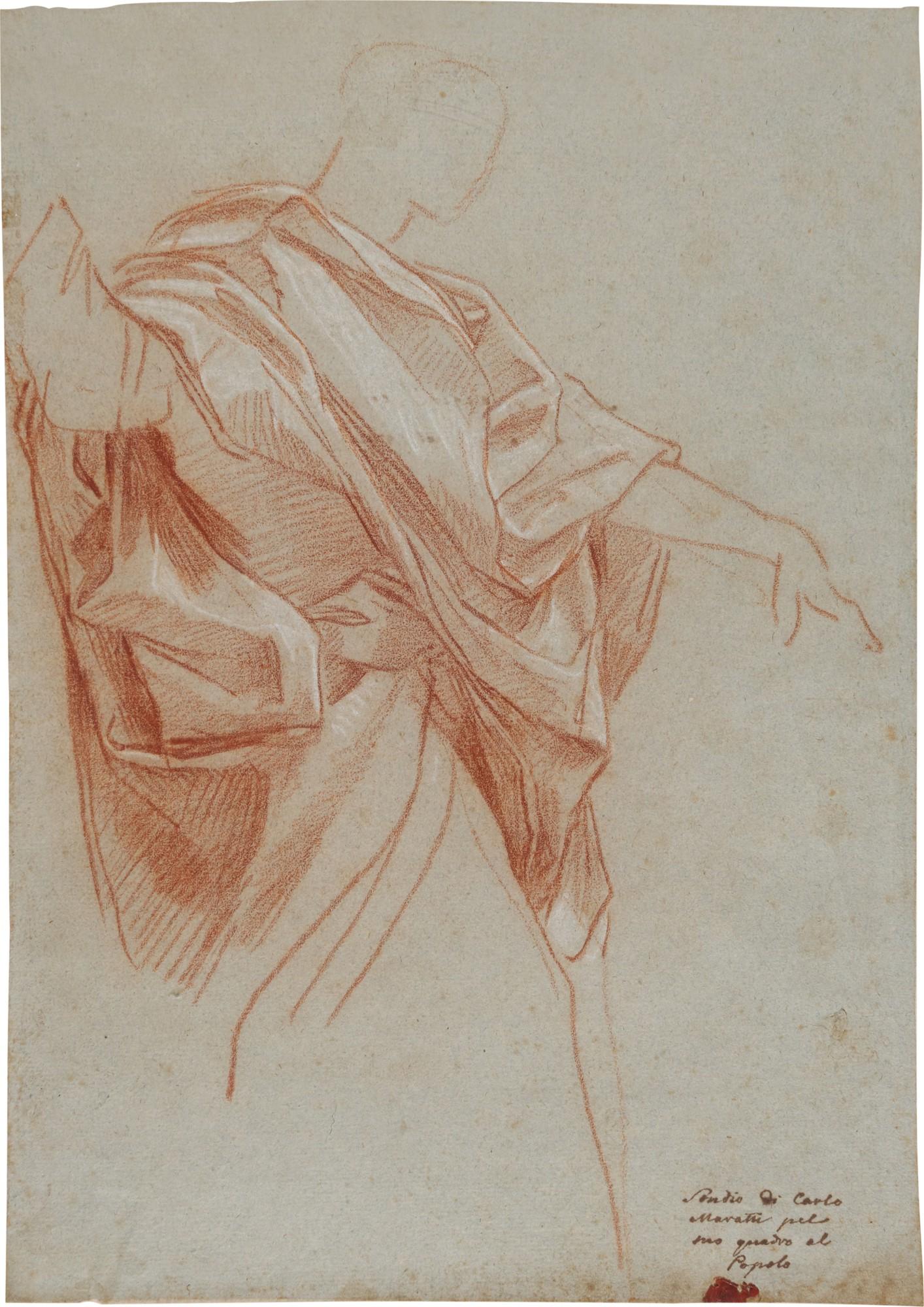 Carlo Maratti - Study for the figure of Saint John the Evangelist