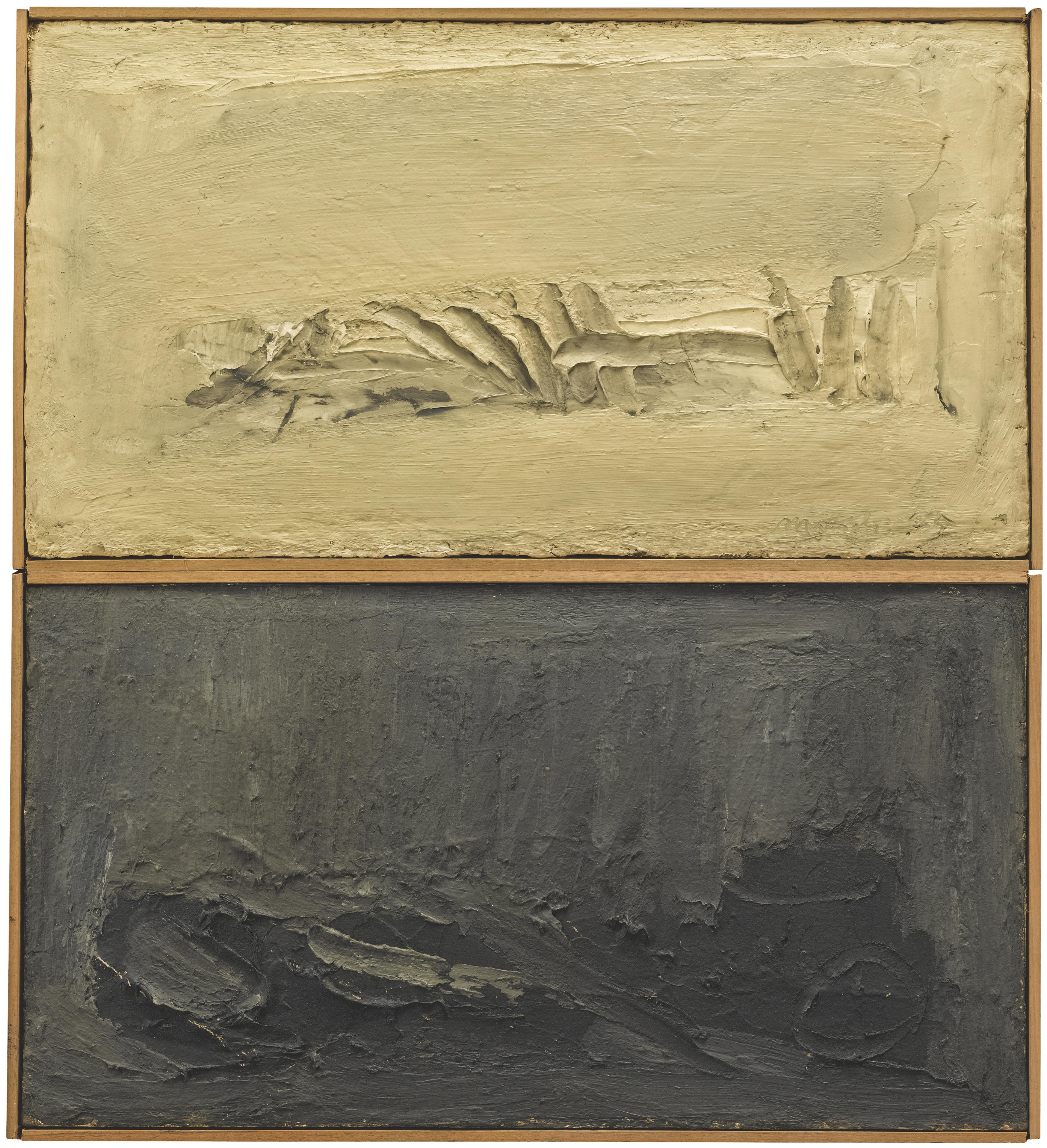 Carlo Mattioli - Natura Morta- Natura Morta Nera