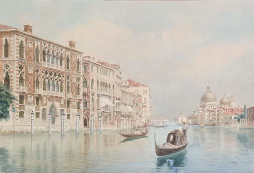 Carlo Menegazzi - Venezia, Il Canal Grande