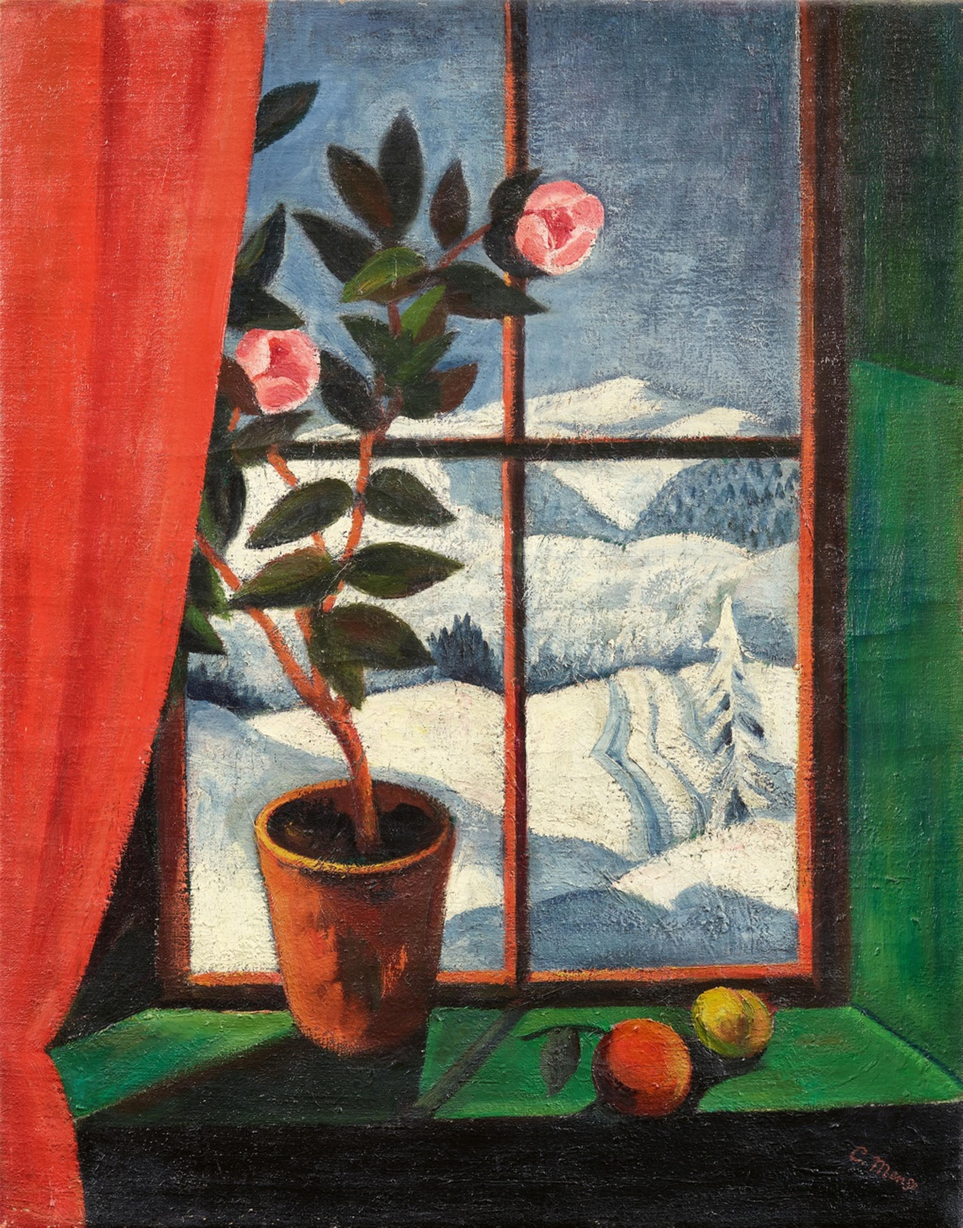 Carlo Mense - Blühende Kamelie