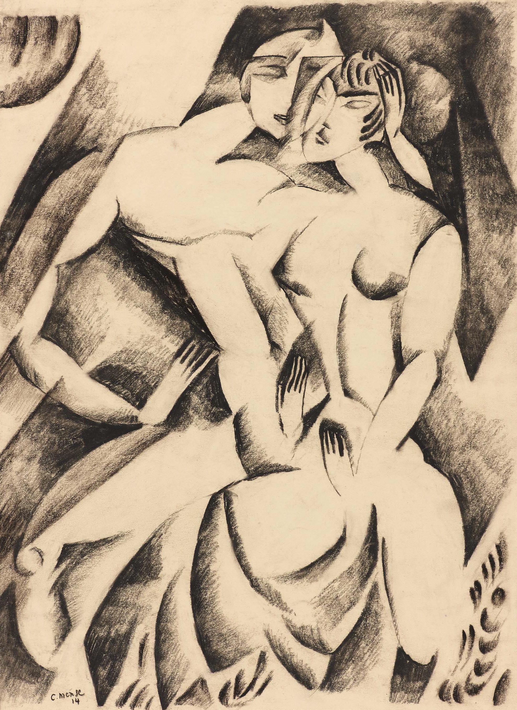 Carlo Mense - Liebespaar.