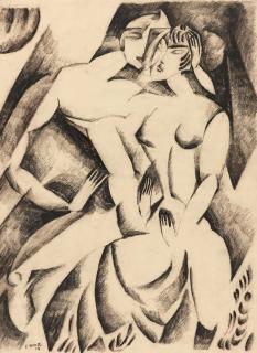 Carlo Mense - Liebespaar.