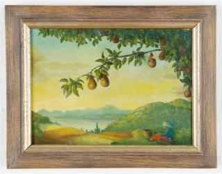 Carlo Mense - Rheinlandschaft mit Siebengebirge