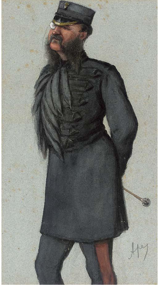 Carlo Pellegrini - Colonel Lewis Guy Phillips Grenadier Guardsman