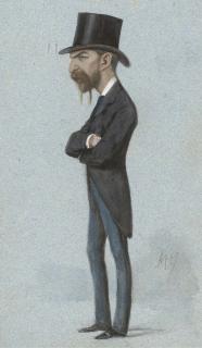 Carlo Pellegrini - M. Paul Lessar, \'The Afghan Frontier\' Civil Engineer and Russian Diplomat