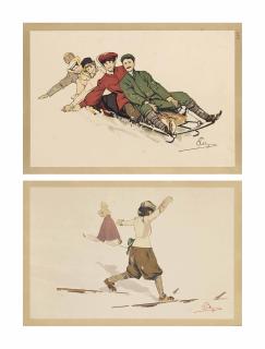 Carlo Pellegrini - Rounding A Turn & Dancing On Ice