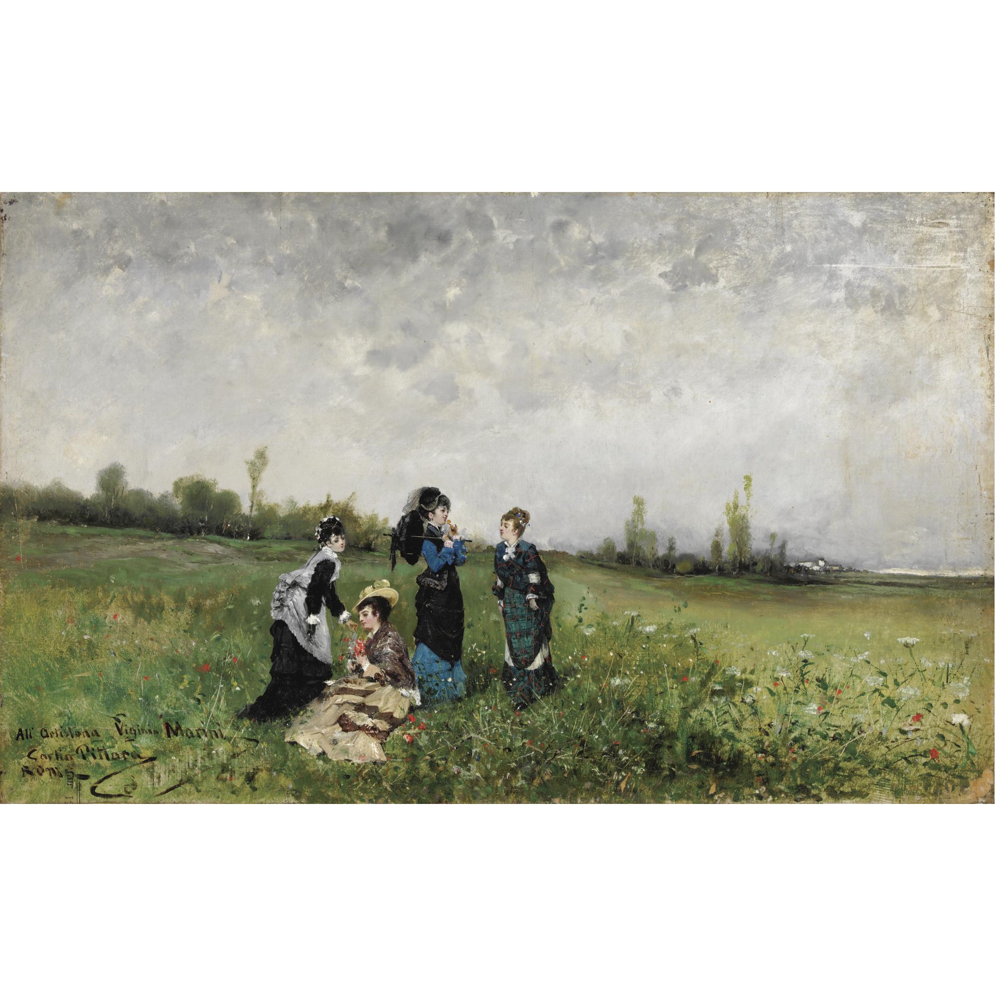 Carlo Pittara - Pomeriggio Di Sole In Campagna