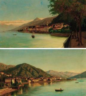 Carlo Pizzi - Lake Garda; Lake Como