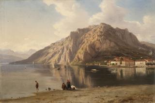 Carlo Pizzi - The Shore of Lecco