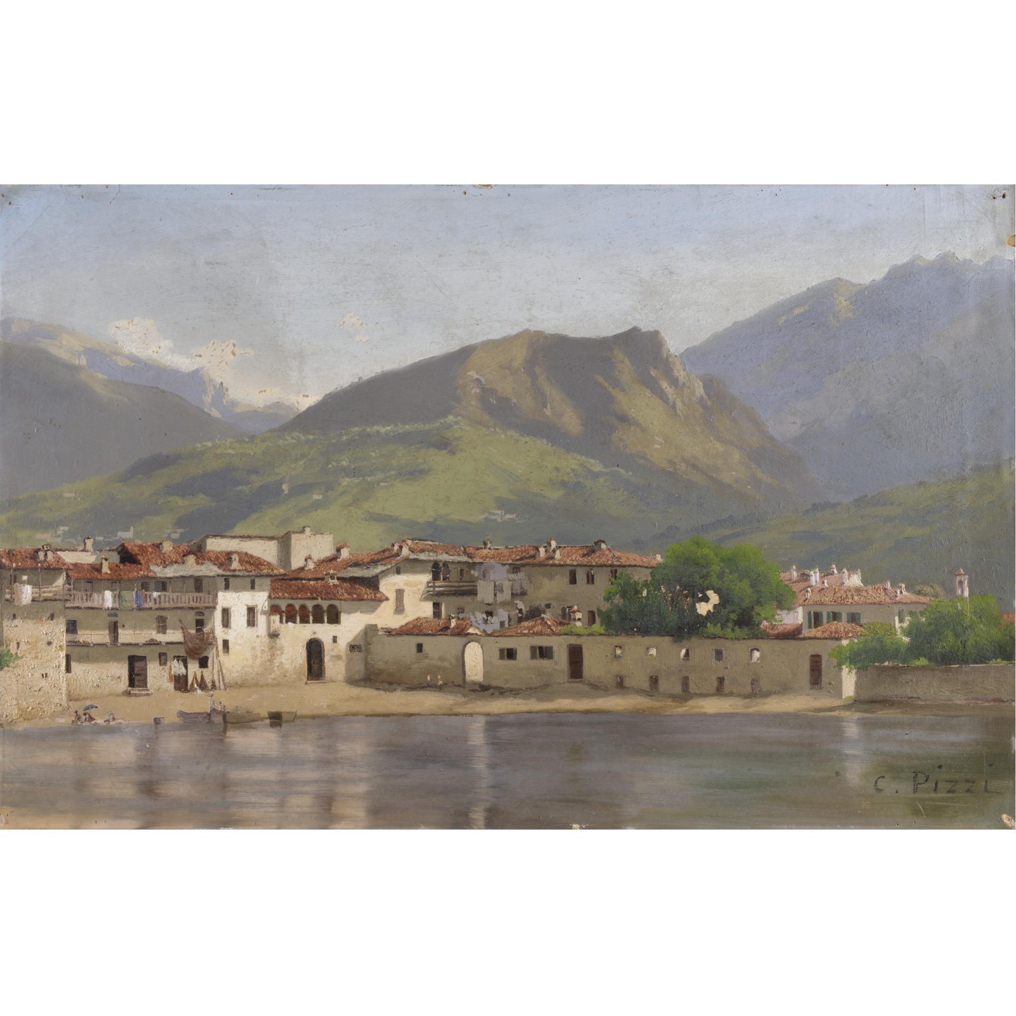 Carlo Pizzi - Veduta Del Lago Maggiore