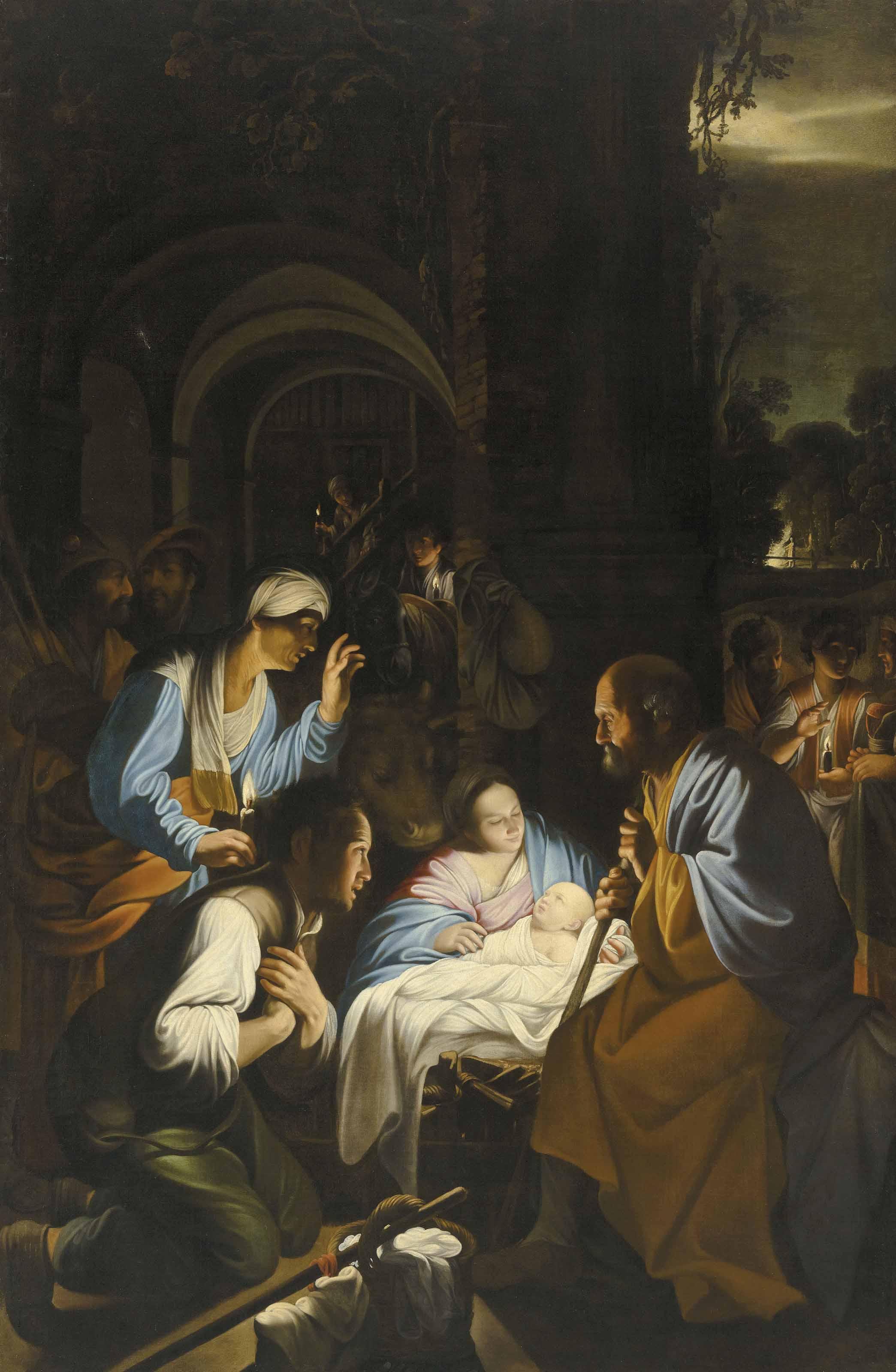Carlo Saraceni - The Adoration of the Shepherds