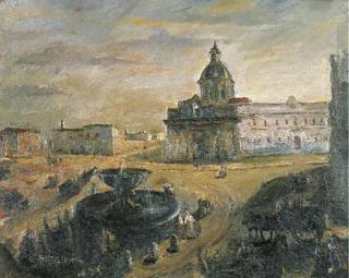 Carlo Striccoli - Il vecchio collegio, 1941