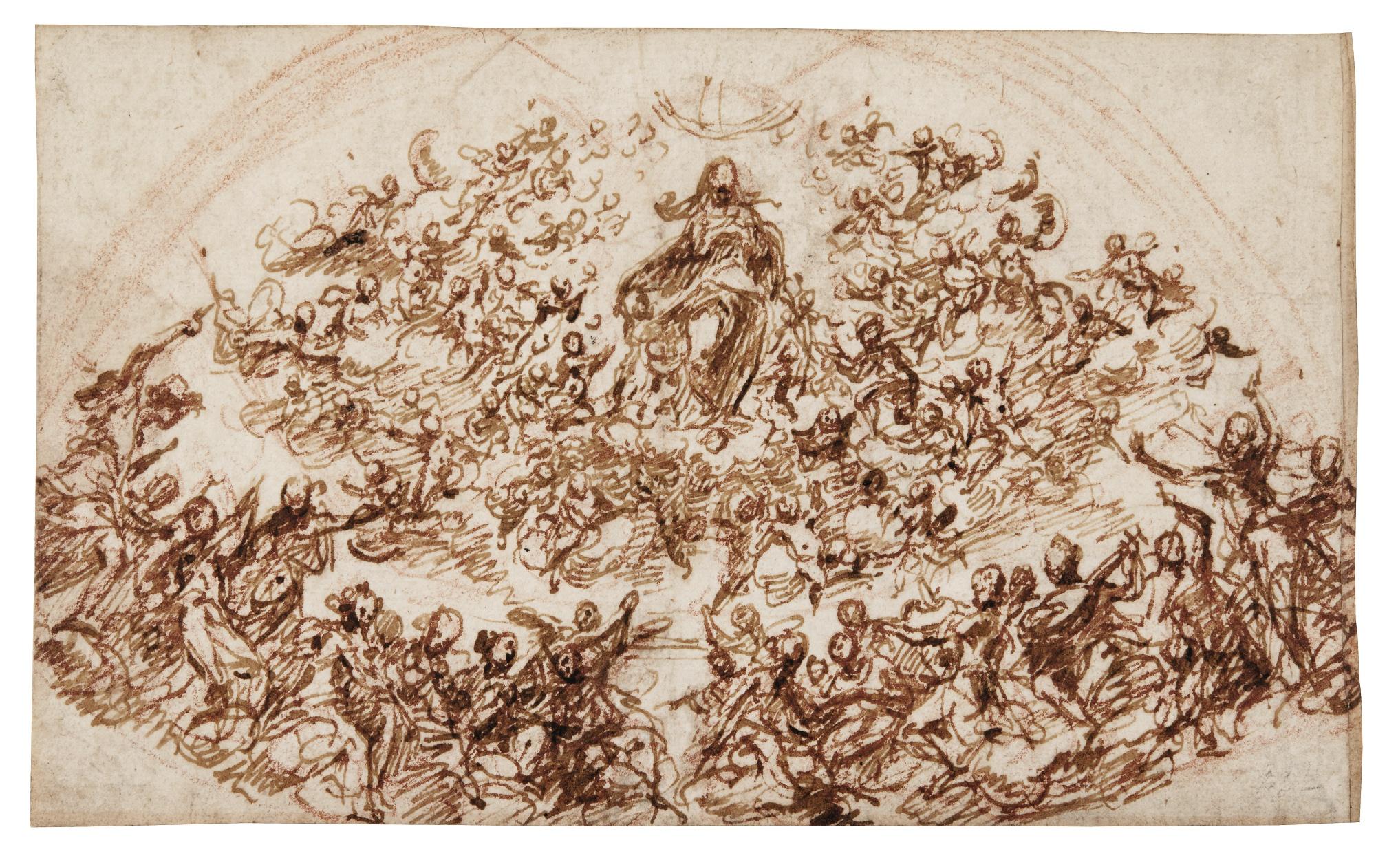 Carlo Urbino - The Assumption Of The Virgin With Angels