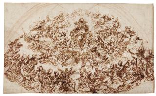 Carlo Urbino - The Assumption Of The Virgin With Angels