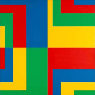 Carlo Vivarelli - 8 Horizontale Farbpaare Aus 4 Gleichgrossen Und Gleichgeteilten Quadraten, 1969/73 8 Horizontal Colour Pairs Of 4 Squares Of The Same Size And Equally Divided