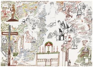 Carlo Zinelli - Untitled, February 1972