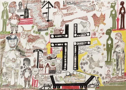 Carlo Zinelli - Untitled